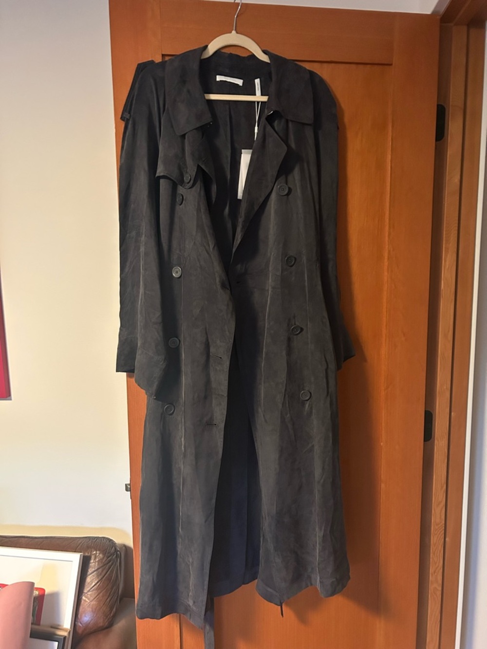 Helmut Lang Fluid Trench Coat